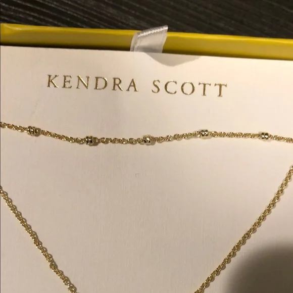 Kendra Scott Gold Butterfly Necklace - Picture 3 of 8